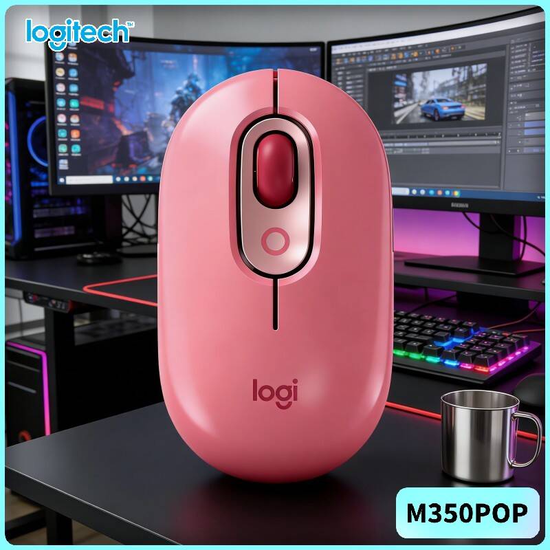 Gaming Console Logitech - Umweltfreundliche Logitech POP-Maus aus recyceltem Kunststoff,