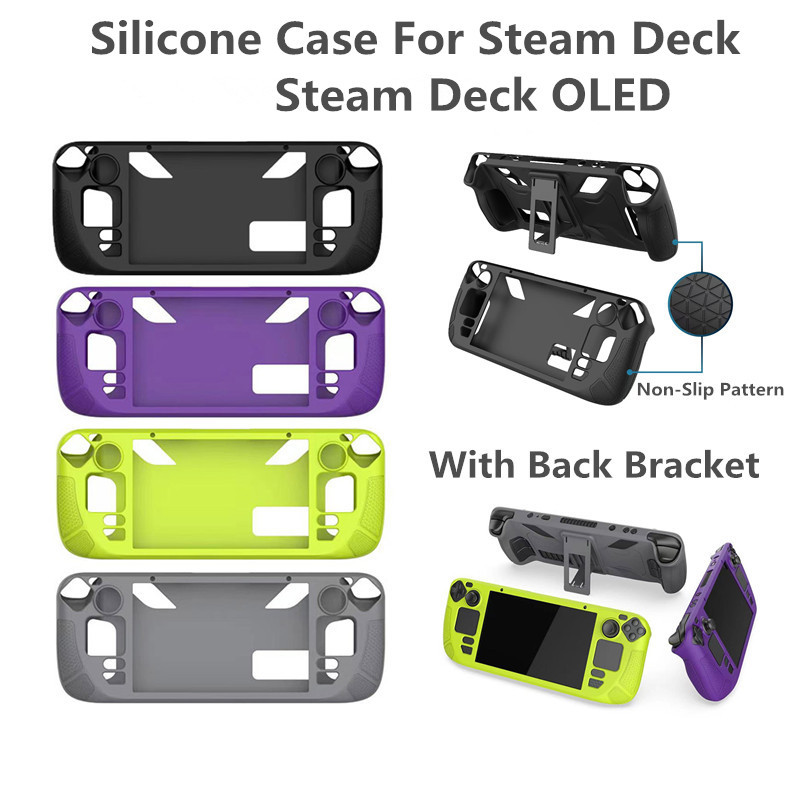 Gaming Console Steam Deck - Silikonhülle für Steam Deck OLED-Spielekonsole, vollständiger