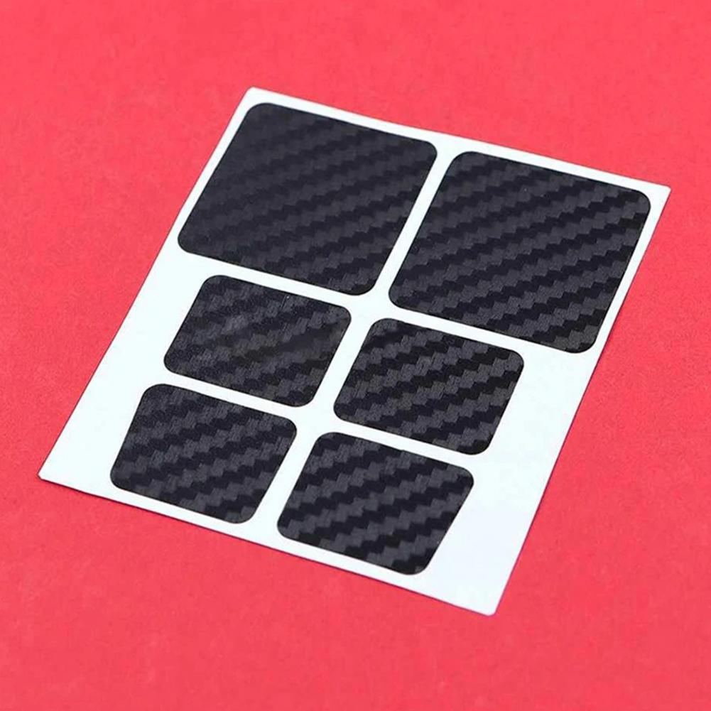Gaming Console Steam Deck - Trackpad-Schutzfolie 6-teiliges Touchpad-Schutzaufkleber-Set Wasserdichte PVC-Trackpad-Skins Strukturierte