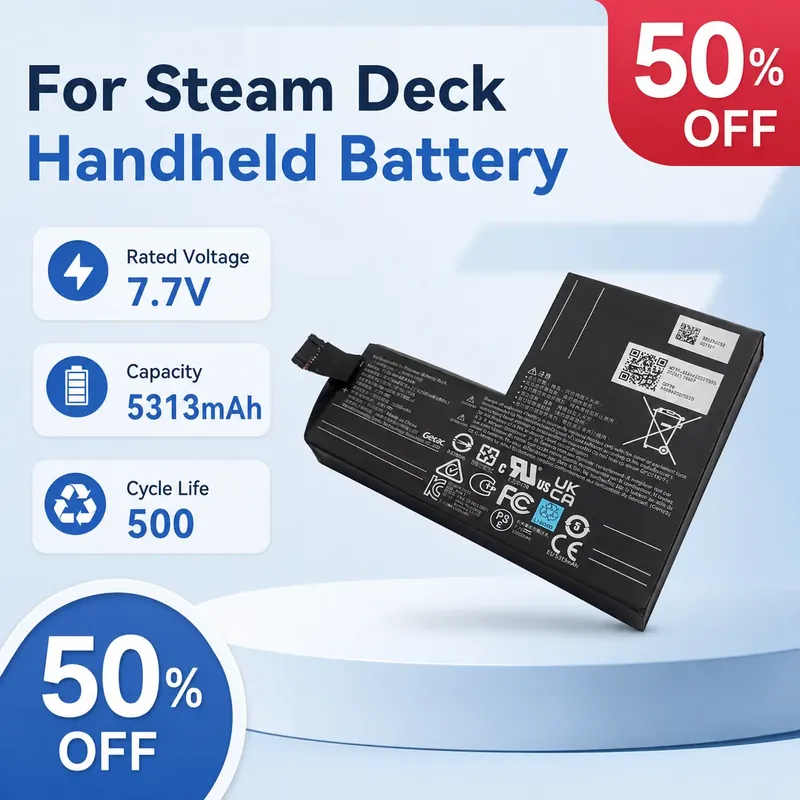 Gaming Console Steam Deck - Ersatzakku für Steam Deck F7A Handheld-Spielekonsole
