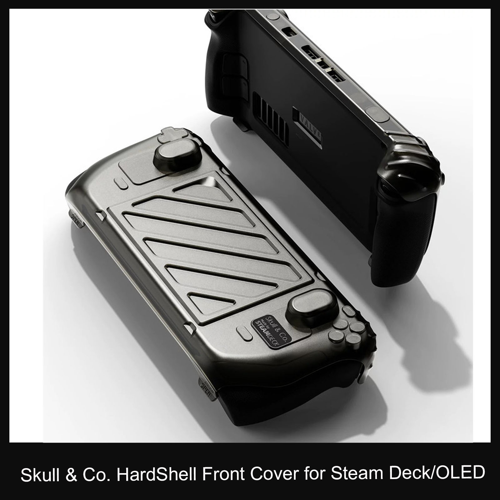 Gaming Console Steam Deck - Skull & Co. HardShell Frontcover Bundle