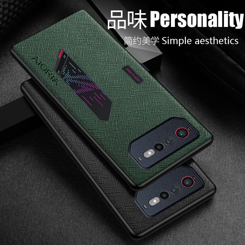Gaming Console Rog - Luxus Ledertasche für Asus ROG Phone