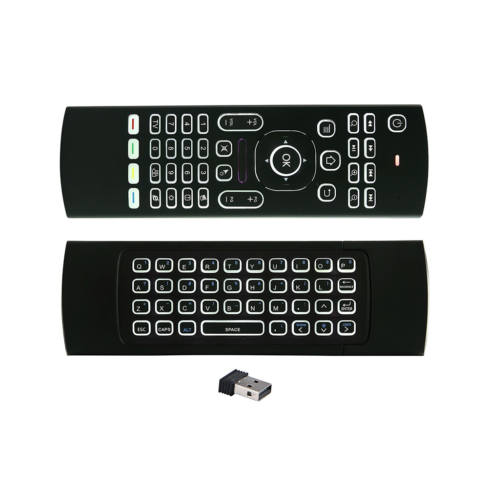 Gaming Console For Android Tv - MX3 Hintergrundbeleuchtung Air Mouse Fernbedienung Drahtlose