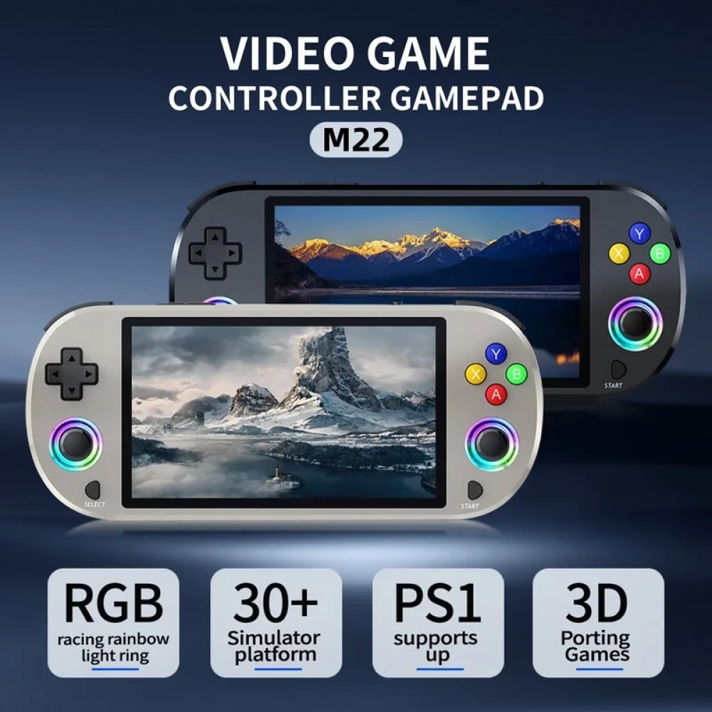 Q21 Gaming Console - M22 Pro Retro Handheld-Spielkonsole 5,0