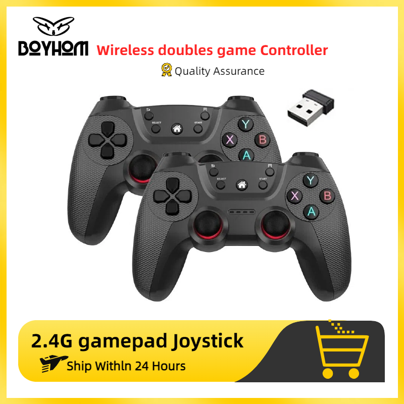 Gaming Console For Android Tv - BOYHOM Wireless Doppel-Game-Controller für Linux/Android-Telefon für