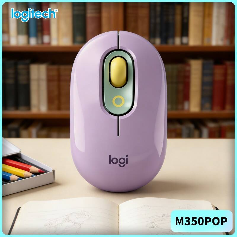 Gaming Console Logitech - Umweltfreundliche Logitech POP-Maus aus recyceltem Kunststoff,