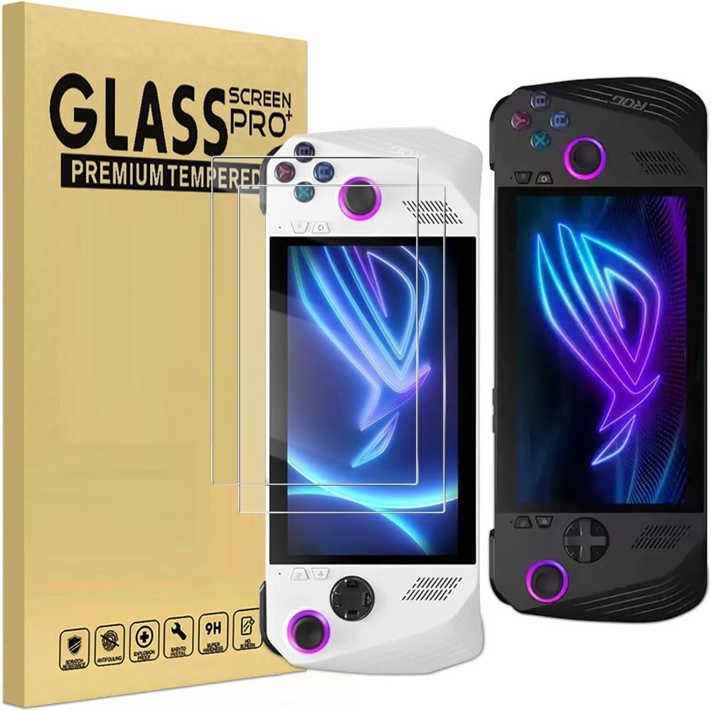 Gaming Console Rog - 3-teiliges Zubehör-Set: 7-Zoll Gebogener Bildschirmschutz für