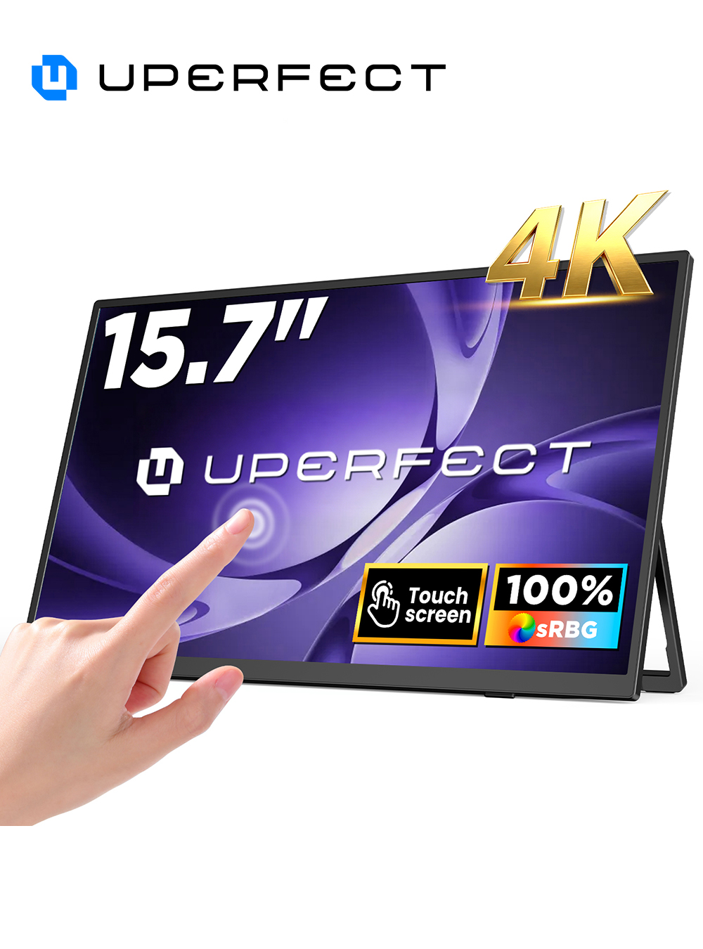 Gaming Console X80 - UPERFECT 4K Tragbarer Monitor mit Touchscreen