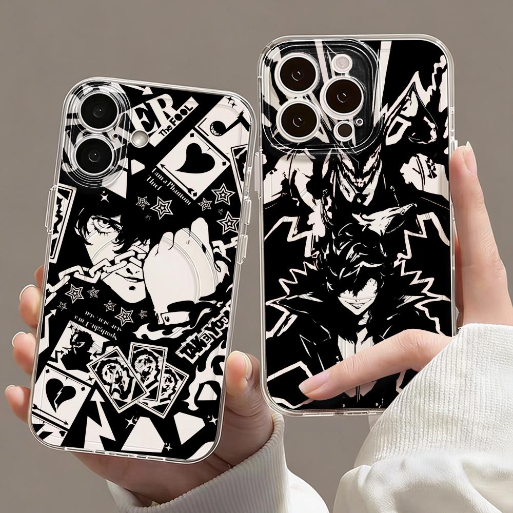 Gaming Console Case - Game P-Persona 5 Handyhülle Magnetische Transparente