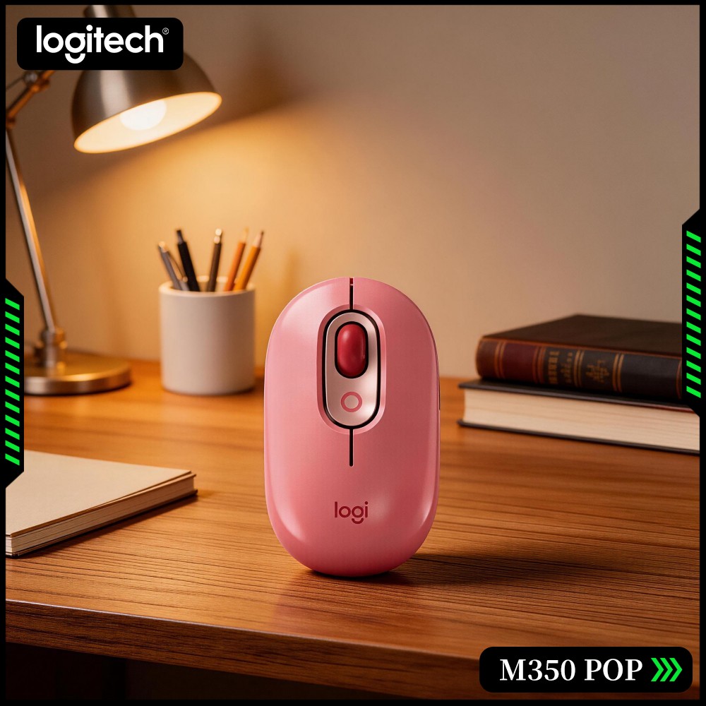 Gaming Console Logitech - Umweltfreundliche Logitech M350 POP Maus aus