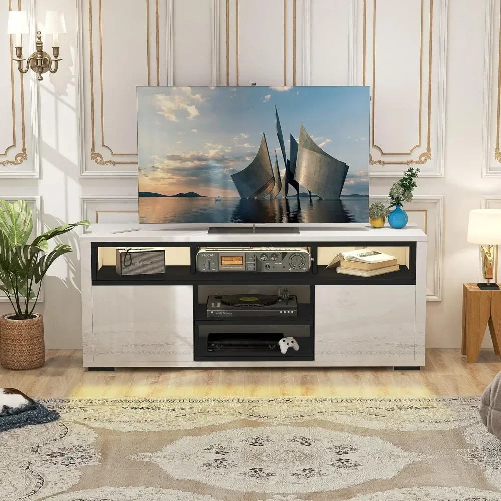 # Für modernen LED-TV-Ständer  – Gaming Console Entertainment Center Bewertung und Preis