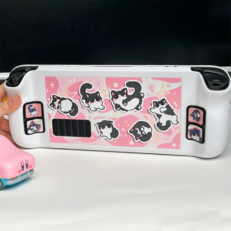 Cartoon Milch Katze Schutzhüll – Gaming Console Steam Deck Bewertung und Preis