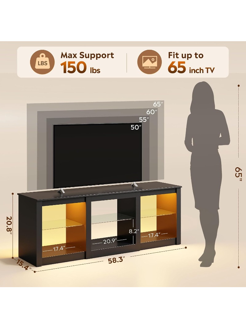 LED-TV-Ständer 58