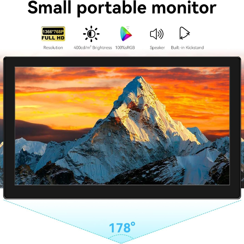 Kleiner Touchscreen-Monitor, 1 – Gaming Console App Bewertung und Preis