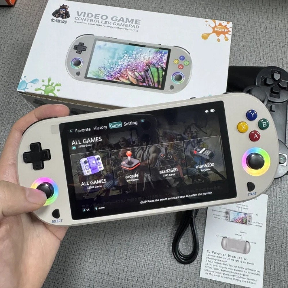 M22 Pro Retro Handheld-Spielko – Q21 Gaming Console Bewertung und Preis