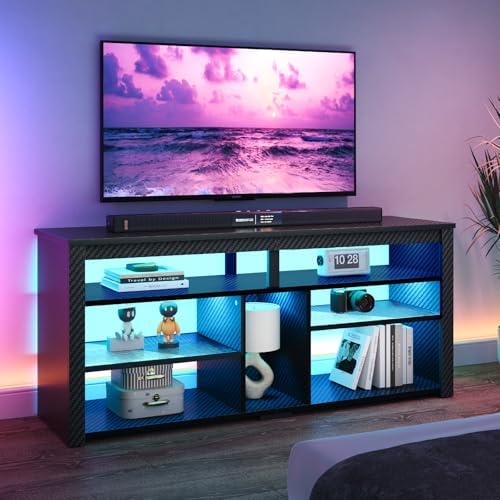LED-Hoch-TV-Ständer, Unterhalt – Gaming Console Entertainment Center Bewertung und Preis