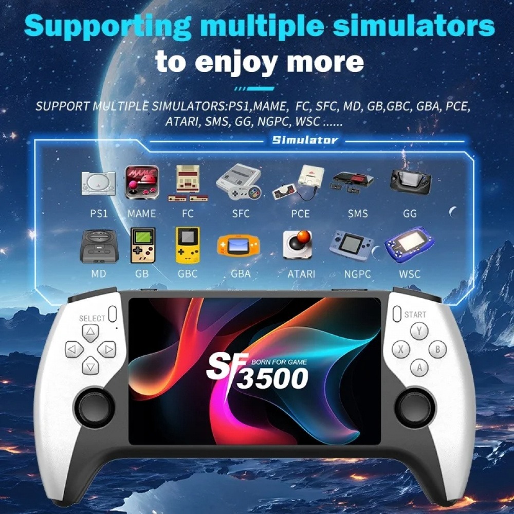 SF3500 5-Zoll Großbildschirm D – Q21 Gaming Console Bewertung und Preis