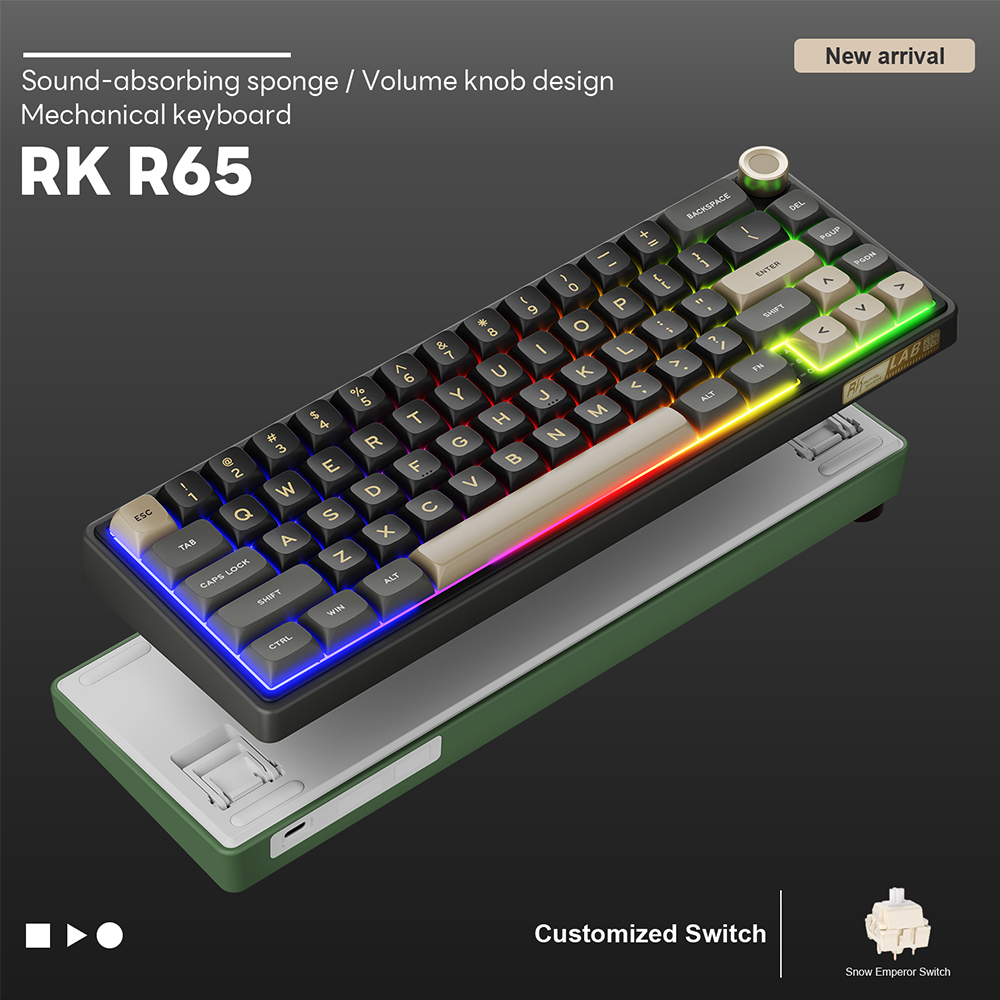 RK Royal Kludge R65 Gasket Wir – Q21 Gaming Console Bewertung und Preis